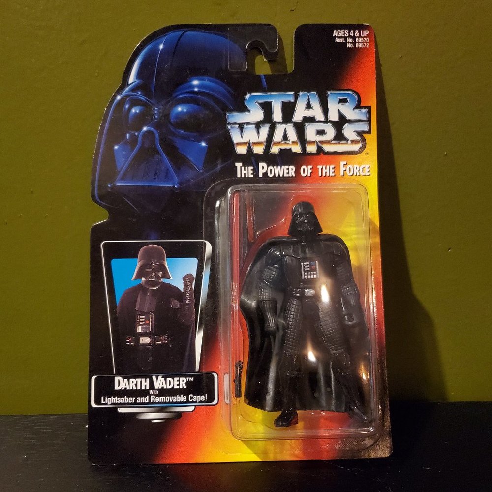 1995 Star Wars Power of the Force Darth Vader Action Figure Gift NIB